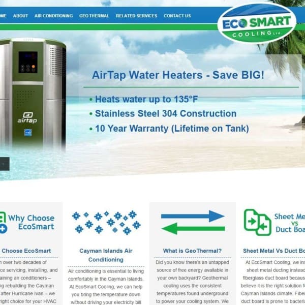 EcoSmart Cooling – web content